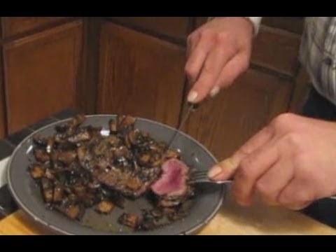 Chop Chop Venison Backstrap With Portobello Mushroom-11-08-2015