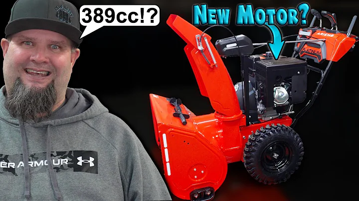 New Ariens 24" Sno Thro Snowblower Comparison | New 2025 389cc Motor Size Platinum 24" Model #921074