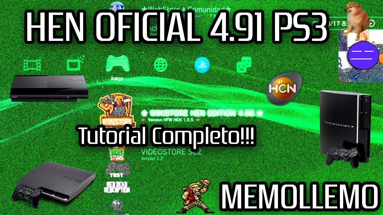 PS3 4.91 HEN Oficial | Tutorial Completo para TODOS los PS3 | - YouTube