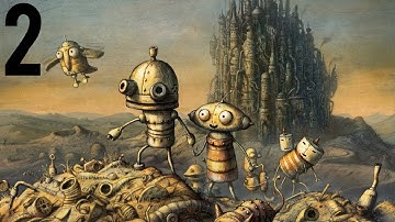 Machinarium part 2 Ending (Game Movie) (Story Walkthrough) (No Commentary)