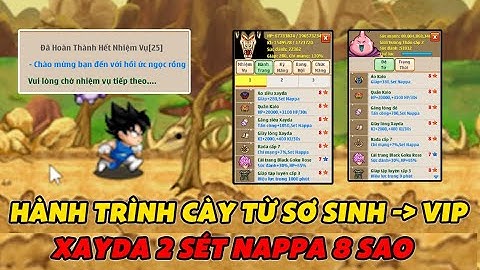 Ngọc Rồng Lậu - Tổng Hợp Hành Trình Xayda Từ Cùi Đến Vip Chỉ Trong 1 Video Với 2 Sét Nappa 8 Sao