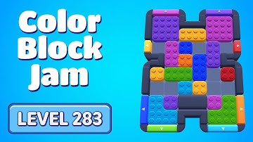 Color Block Jam Level 283 Solution Walkthrough