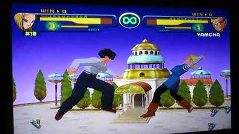 Dragon Ball Z Budokai(Gamecube)-Android 18 vs Yamcha