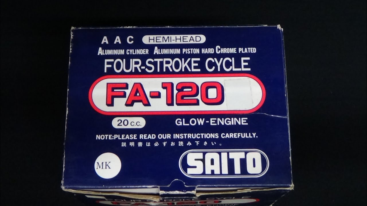 Saito FA-120 An Odd Variant? - YouTube