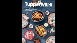 Welcome to our Tupperware Fall & Winter Catalog Preview