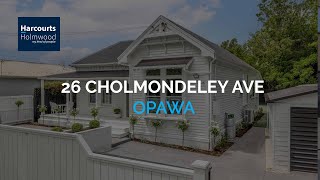FOR SALE - 26 Cholmondeley Avenue , Opawa - Alex Neate - Harcourts Holmwood