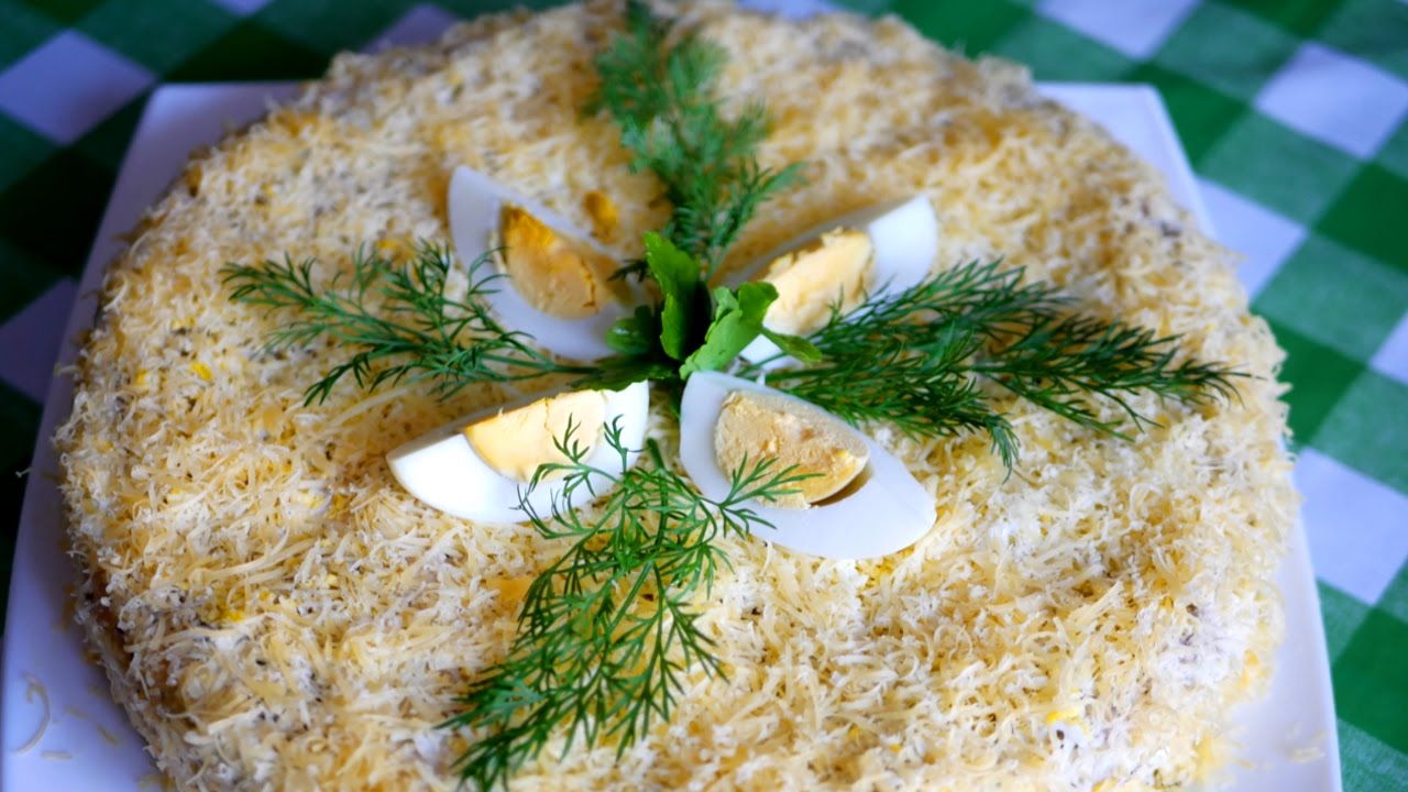 кулинария рецепты Закусочный торт