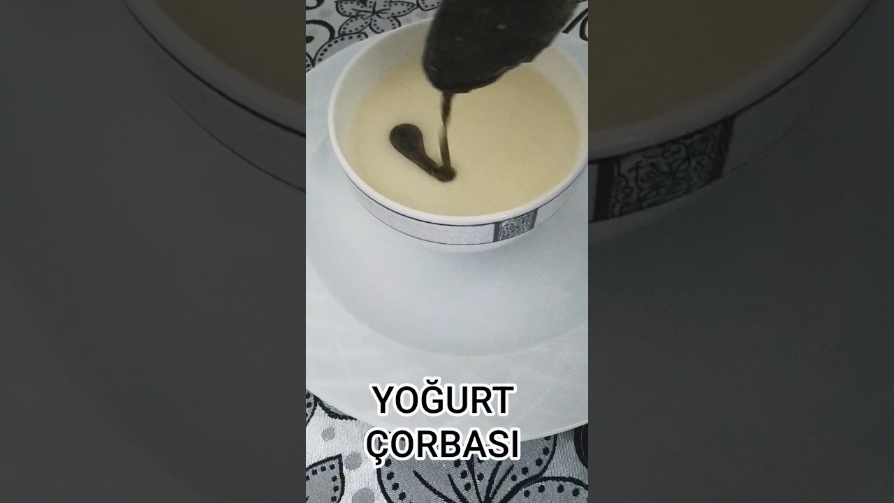Pratik Yoğurt Çorbası   #evyemekleri#yemekshorts #pratik#çorba#yoğurt#shorts#tarif#kolay#nefis#vlog