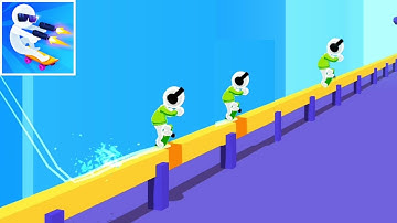 STICKMAN SKATE 3D NEW GAMEPLAY WALKTHROUGH PART 1 | ALL LEVELS 1 - 5 |