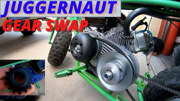 Torque converter gear swap / 12 tooth versus 15 / Juggernaut