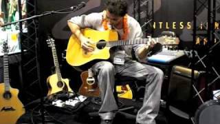 Makana @ NAMM 2009 -- "Napo`o Ka La"