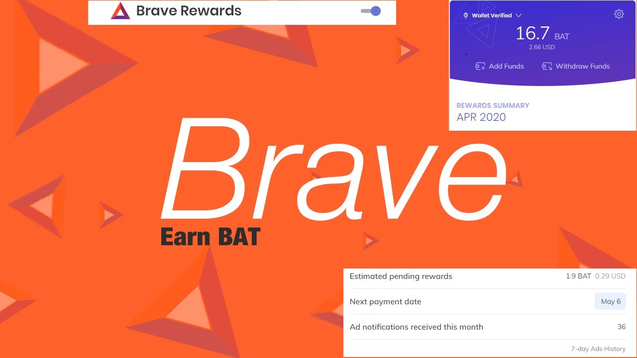 brave browser bat youtube