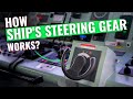 How Ship Steering Works? (Hydraulic Steering System)