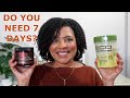 How to get 7 days out of your wash n go ft as i am double butter cream  eco olive oil gel