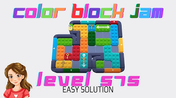 Color Block Jam Level 575 Easy Solution Walkthrough