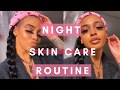 Esthetician's Night Skin Care Routine | At Home Facial | Clear Skin 2020