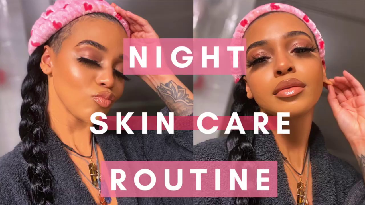 Esthetician's Night Skin Care Routine | At Home Facial | Clear Skin 2020