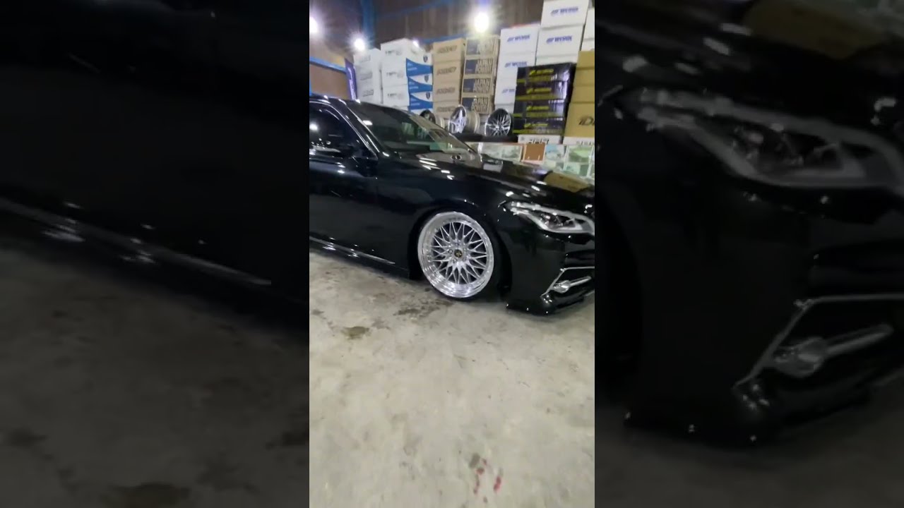 220クラウン‼️ VS-XV 20インチ RSR ブラックアイ 車高調 #220