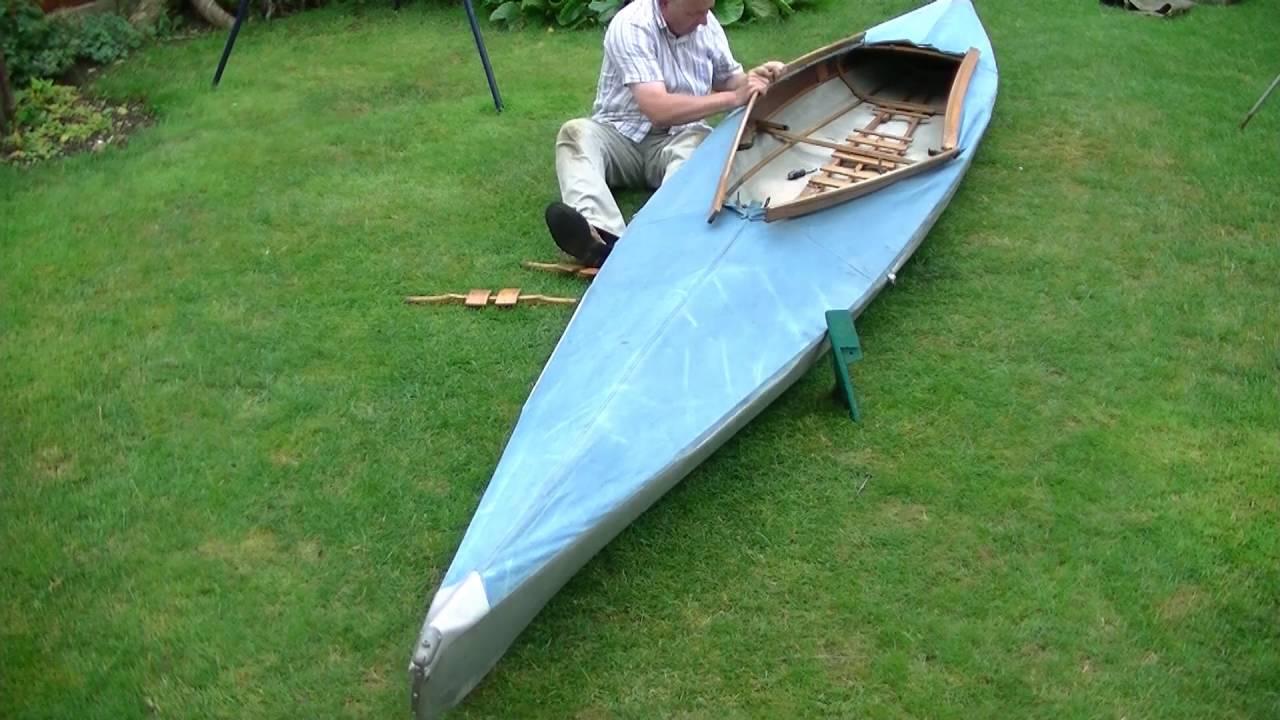 The Vintage Folding Canoe Part 1 - YouTube