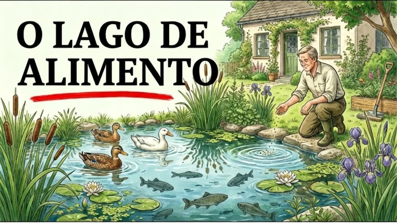Proteína GRÁTIS por 10 Anos: O Sistema de Lago de Quintal