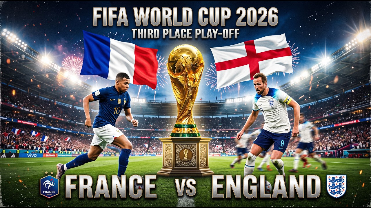 🔴 Live | France vs England | EA FC 26 Video Game Simulation | Full Match Live Stream
