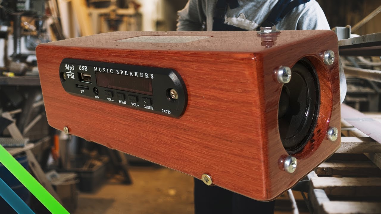 Portable Bluetooth Speaker Build DIY YouTube