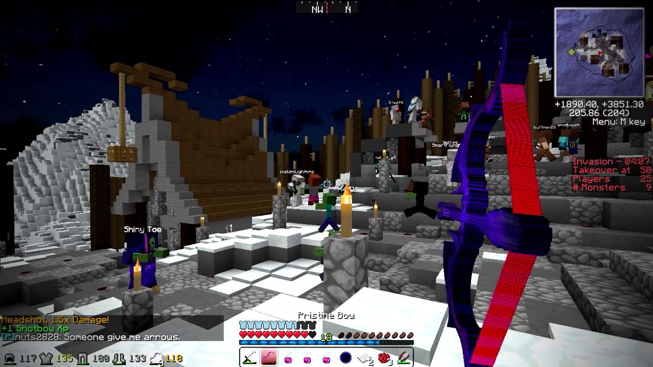 MineZ 2 - First Invasion Event + Top Damager