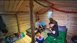 It's cozy and warm in the dugout! We are making a wooden floor in the dugout! Off grid living by Life in the Siberian forest 149,232 views 4 months ago 27 minutes