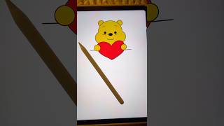 Cute &amp; Satisfying Procreate Drawing #shorts #shortsfeed #viral #trendingshorts #youtubeshorts