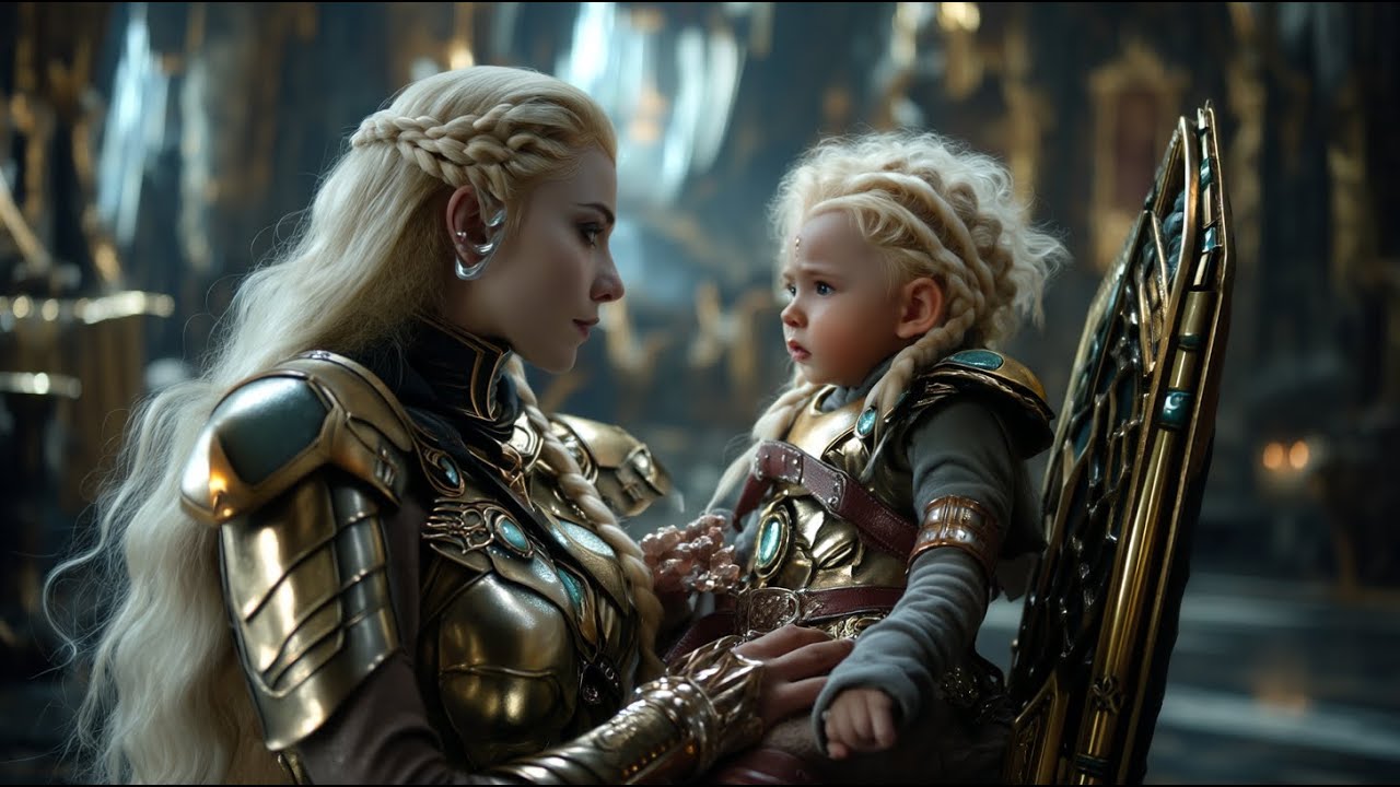 The Alien Child Ignored Everyone and Ran to Me. The Queen Said, 