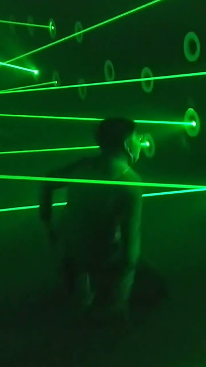 lazer maze at super space #shorts