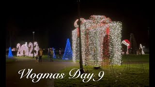 Vlogmas 2023 Day 9- Christmas lights in the city...