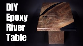 DIY Epoxy River Table (Part Two of Two) HowTo Woodworking