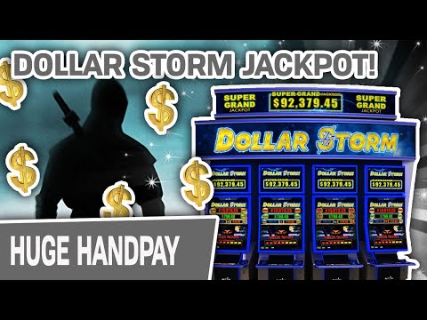 💵 Dollar Storm HANDPAY JACKPOT 🌙 High-Limit Ninja Moon Slots PAYS ME NICELY