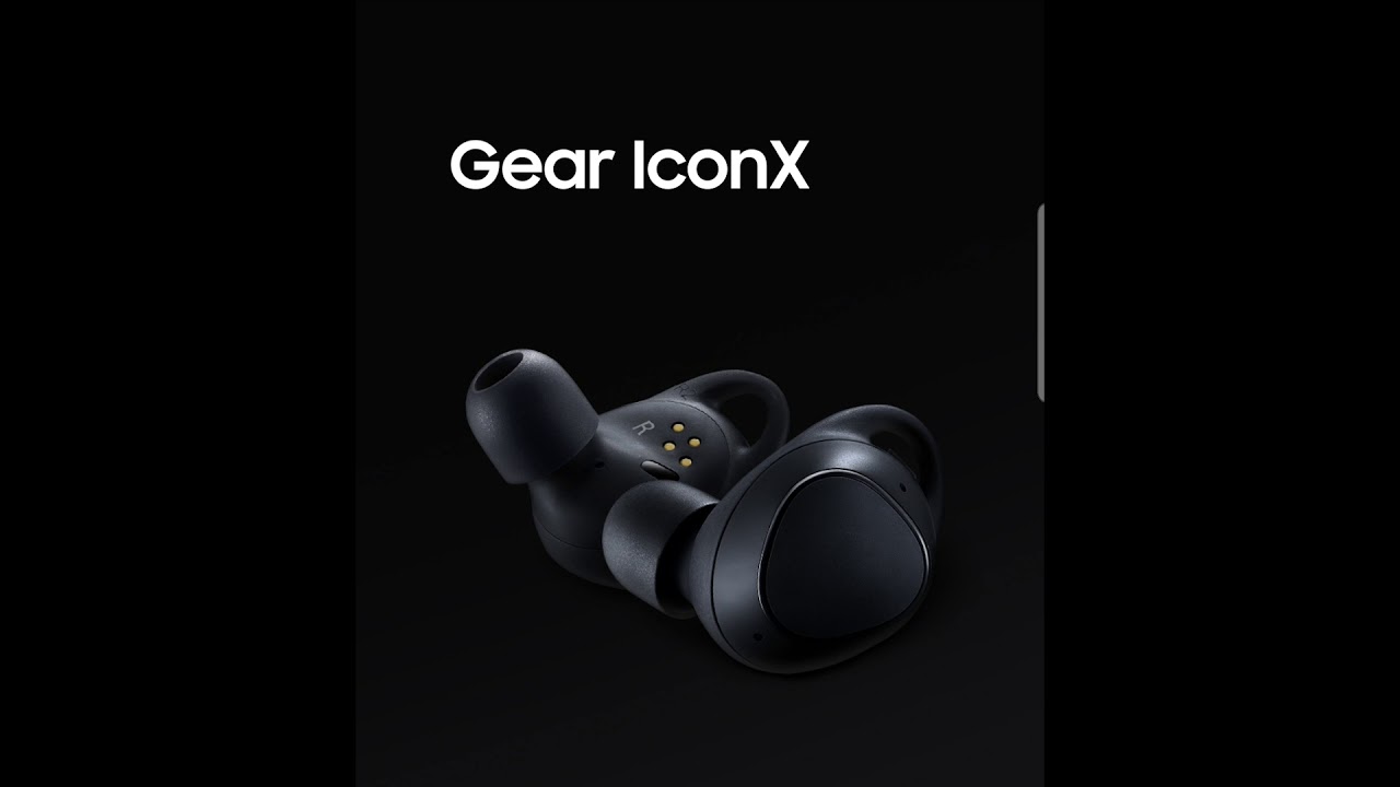 Samsung Gear iconx unboxing YouTube