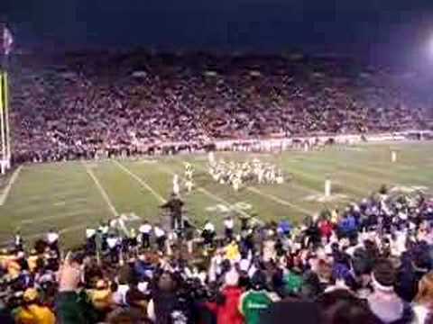 Notre Dame-Army: Fans chant "Brady!" and starters ...