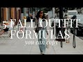 5 Easy & Timeless Fall Outfit Formulas To Copy | AD
