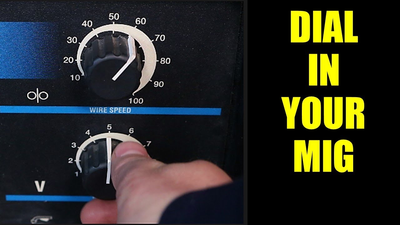 Mig Welding Settings Chart