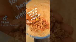 How to make special pap for babys healthy weight gain pap babysfood specialpap weightgain food