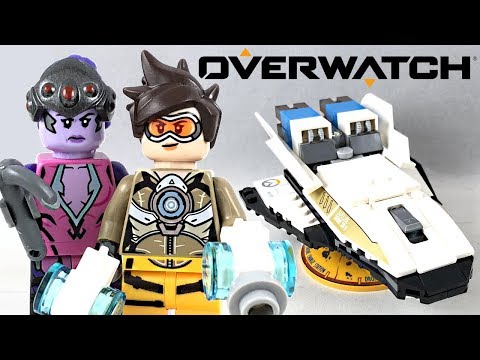 lego-overwatch-tracer-vs.-widowmaker-review!-2019-set-75970!