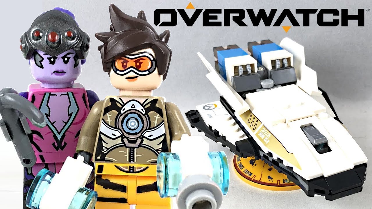 Pebish Raffinaderi præambel LEGO Overwatch Tracer vs. Widowmaker review! 2019 set 75970! - YouTube