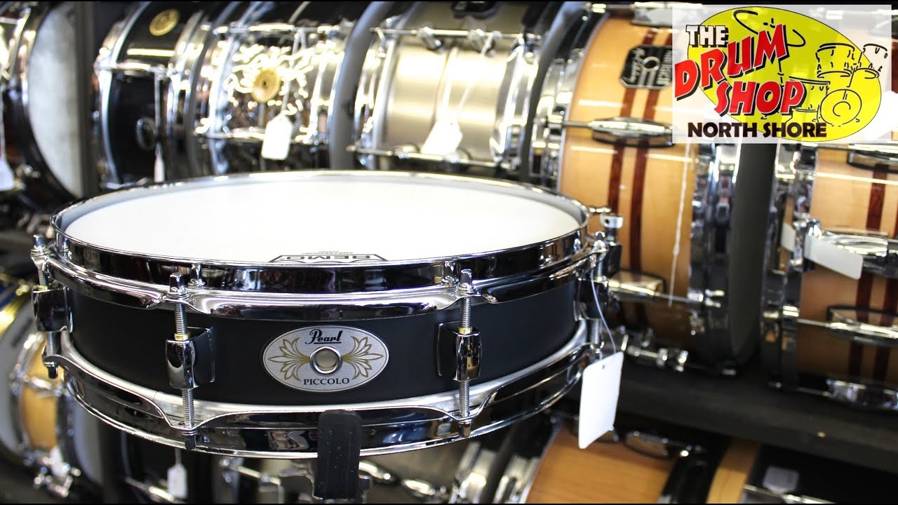 Pearl Steel Piccolo Snare 13x3 - The Drum Shop North Shore