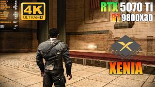 Dead To Rights Retribution | Xenia Canary 2026 | Xbox 360 Emulator | RTX 5070 Ti | 4K 30FPS