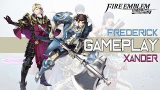Fire Emblem Warriors - Frederick & Xander Gameplay ファイアーエムブレム無双 screenshot 2