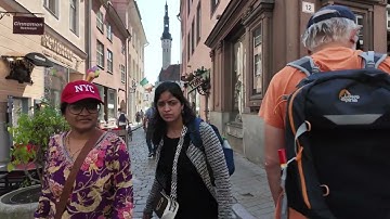 Tallinn Old City Walking Tour 🇪🇪 | Tallinn Estonia 2025 4K