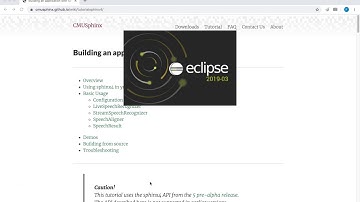 How to build CMU Sphinx on Eclipse