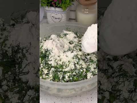 ВКУСНЕЙШИЙ ЗАВТРАК ИЛИ УЖИН за считанные минуты! Сырники с зеленью