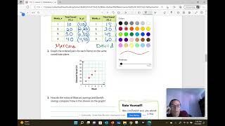 Graph Ratio Tables Guided Practice