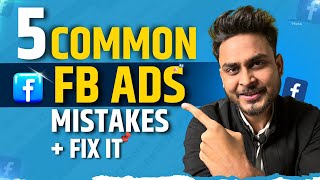 5 Facebook Ads Mistakes That Every Beginner Do In 2023 🤯 | Aditya Singh
