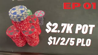 CRUSHING 5 PLO Texas Card House Dallas Poker Vlog Episode 01